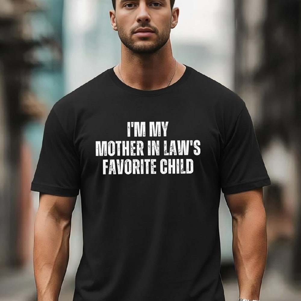 Men's Funny Graphic Cotton T‑Shirt – Casual Loose Fit - BKKFinds