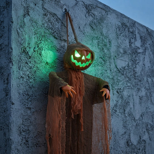 Luminous Pumpkin Scarecrow Hanging Ornament