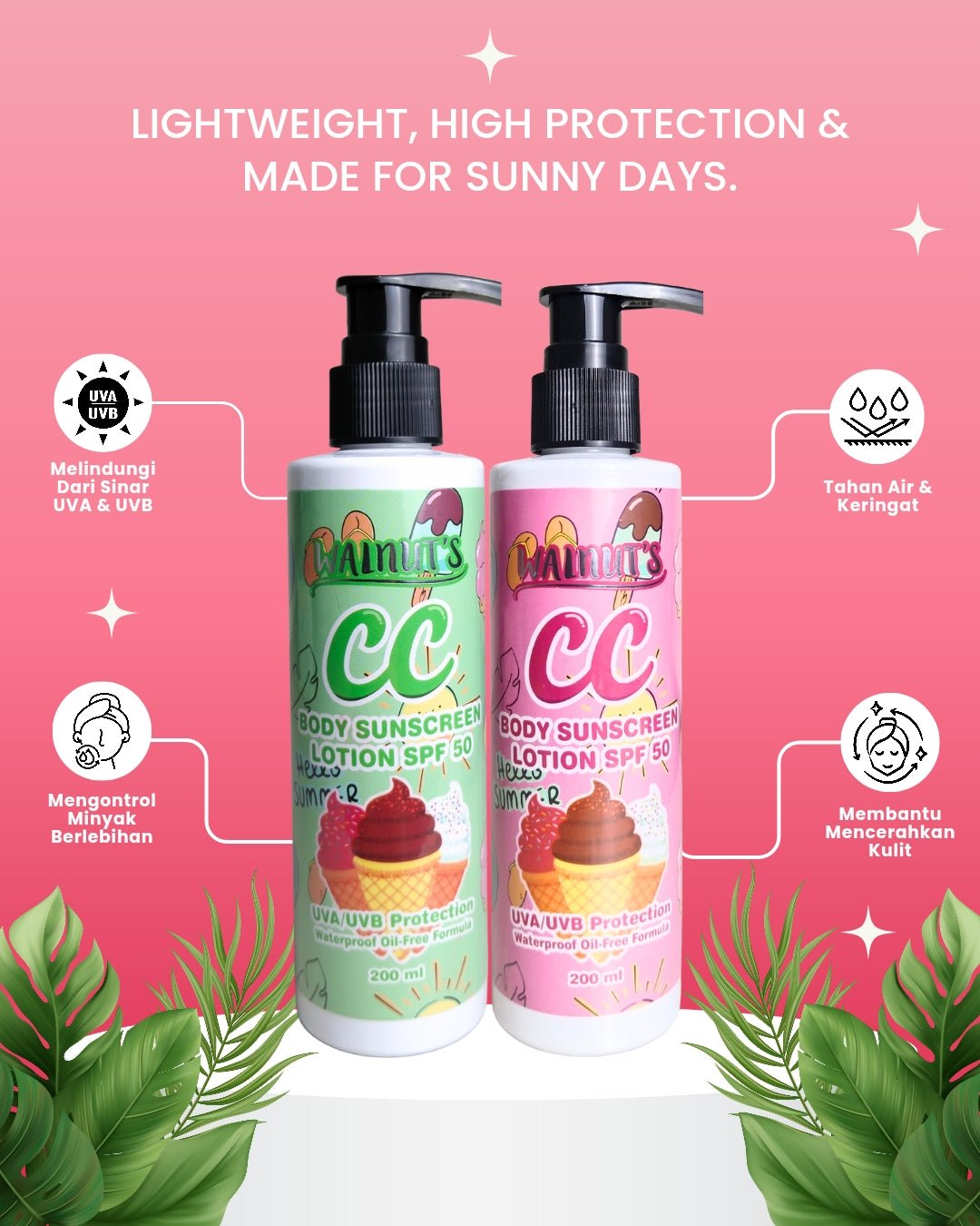 Rainnie's CC Body Sunscreen SPF50 PA+++ - BKKFinds