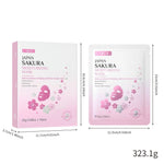 BKKFinds Boxed 25gx10pcs BKKFinds Health, Beauty & Hair / Beauty Tools / F Cherry Blossom Hydrating Facial Mask Set