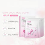 BKKFinds Boxed 25gx10pcs BKKFinds Health, Beauty & Hair / Beauty Tools / F Cherry Blossom Hydrating Facial Mask Set