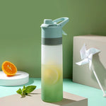 BKKFinds Black BKKFinds KITCHEN ESSENTIALS Misting Sports Water Bottle Large Capacity Leakproof Cup