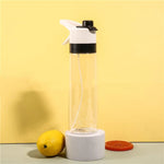 BKKFinds Black BKKFinds KITCHEN ESSENTIALS Misting Sports Water Bottle Large Capacity Leakproof Cup