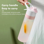 BKKFinds Black BKKFinds KITCHEN ESSENTIALS Misting Sports Water Bottle Large Capacity Leakproof Cup
