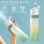 BKKFinds Black BKKFinds KITCHEN ESSENTIALS Misting Sports Water Bottle Large Capacity Leakproof Cup