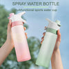 BKKFinds Black BKKFinds KITCHEN ESSENTIALS Misting Sports Water Bottle Large Capacity Leakproof Cup