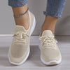 BKKFinds Beige / 35 BKKFinds Home page Women’s Mesh Casual Sneakers – Lightweight Wedge Sole