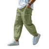 BKKFinds Apricot / 3XL BKKFinds Top 20 Men's Clothing Trends Men’s Cotton Straight-Leg Drawstring Work Pants