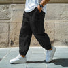 BKKFinds Apricot / 3XL BKKFinds Top 20 Men's Clothing Trends Men’s Cotton Straight-Leg Drawstring Work Pants