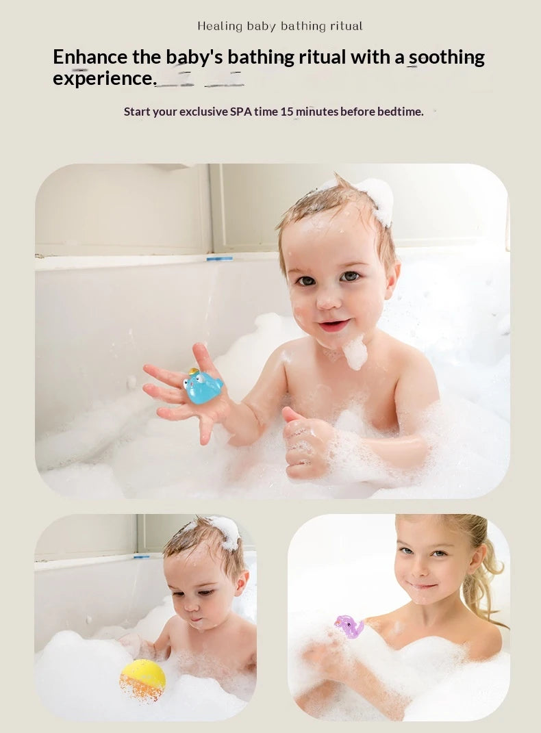 Kids Bath Bombs With Toys Gift Set
