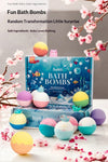 Kids Bath Bombs With Toys Gift Set