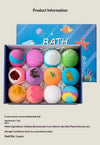 Kids Bath Bombs With Toys Gift Set