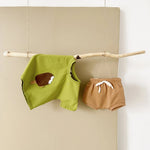 BKKFinds Apricot / 12to18M BKKFinds Home page Kids Cotton Ice Cream Outfit Set
