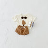 BKKFinds Apricot / 12to18M BKKFinds Home page Kids Cotton Ice Cream Outfit Set