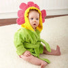 Kids Hooded Cotton Animal Bathrobe