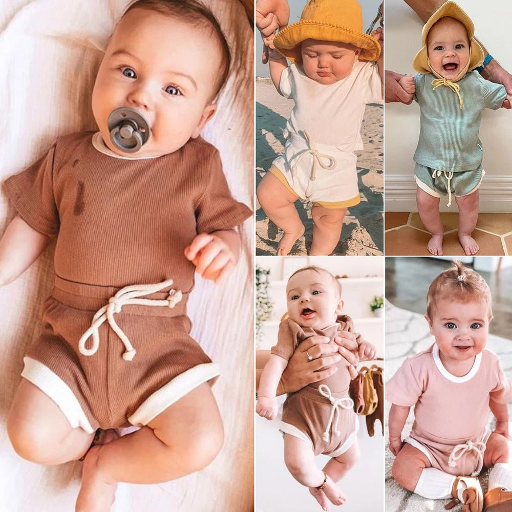 Soft Cotton Baby Outfit Set