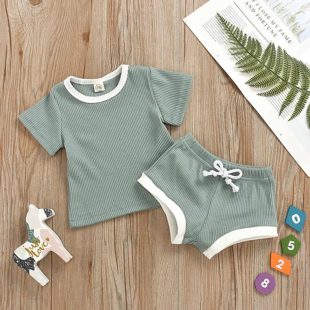 Soft Cotton Baby Outfit Set