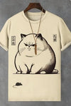 Mens 3D Printed Casual T-Shirt