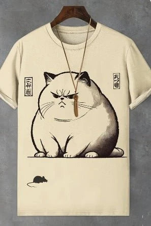 Mens 3D Printed Casual T-Shirt