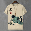 Mens 3D Printed Casual T-Shirt