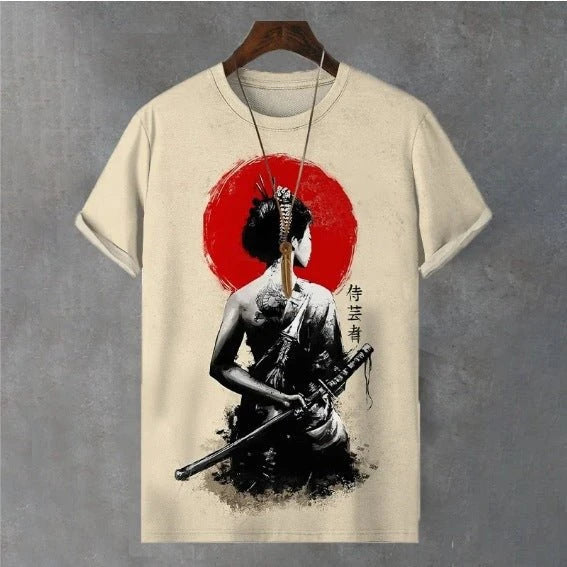 Mens 3D Printed Casual T-Shirt
