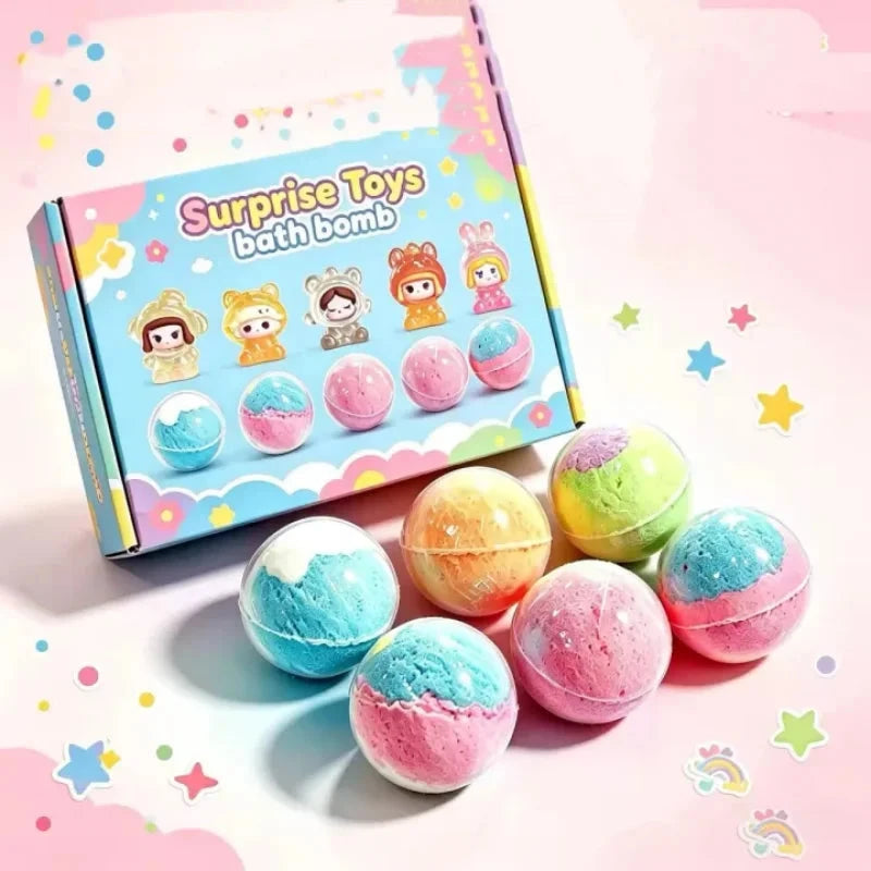 Kids Bath Spa Fizzies with Hidden Toy