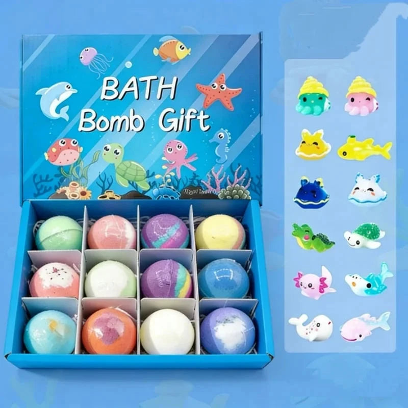 Kids Bath Spa Fizzies with Hidden Toy