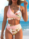 Womens Floral Two Piece Bikini