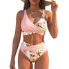 Womens Floral Two Piece Bikini