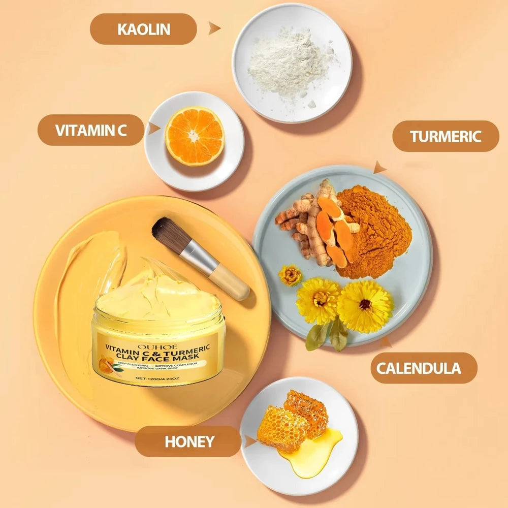 Turmeric Vitamin C Clay Mask