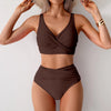 High Waist Split Bikini