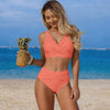 High Waist Split Bikini