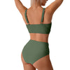 High Waist Split Bikini