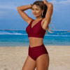 High Waist Split Bikini