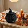 Wicker Pumpkin Lantern