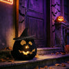 Wicker Pumpkin Lantern
