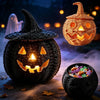 Wicker Pumpkin Lantern