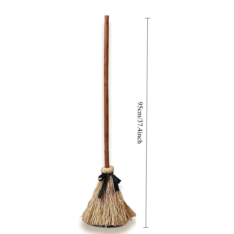 Animated Floating Witch Broom