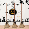 Animated Floating Witch Broom