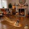 Animated Floating Witch Broom