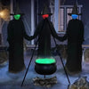 Large Witch Cauldron Halloween Decor