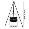Large Witch Cauldron Halloween Decor