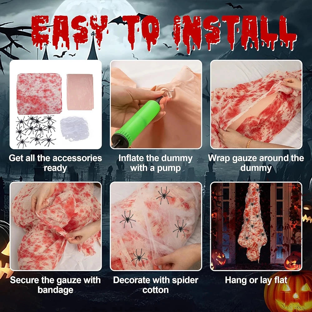 Hanging Corpse Yard Haunt Prop