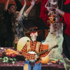 Luminous Skeleton Guitarist Halloween Decoration