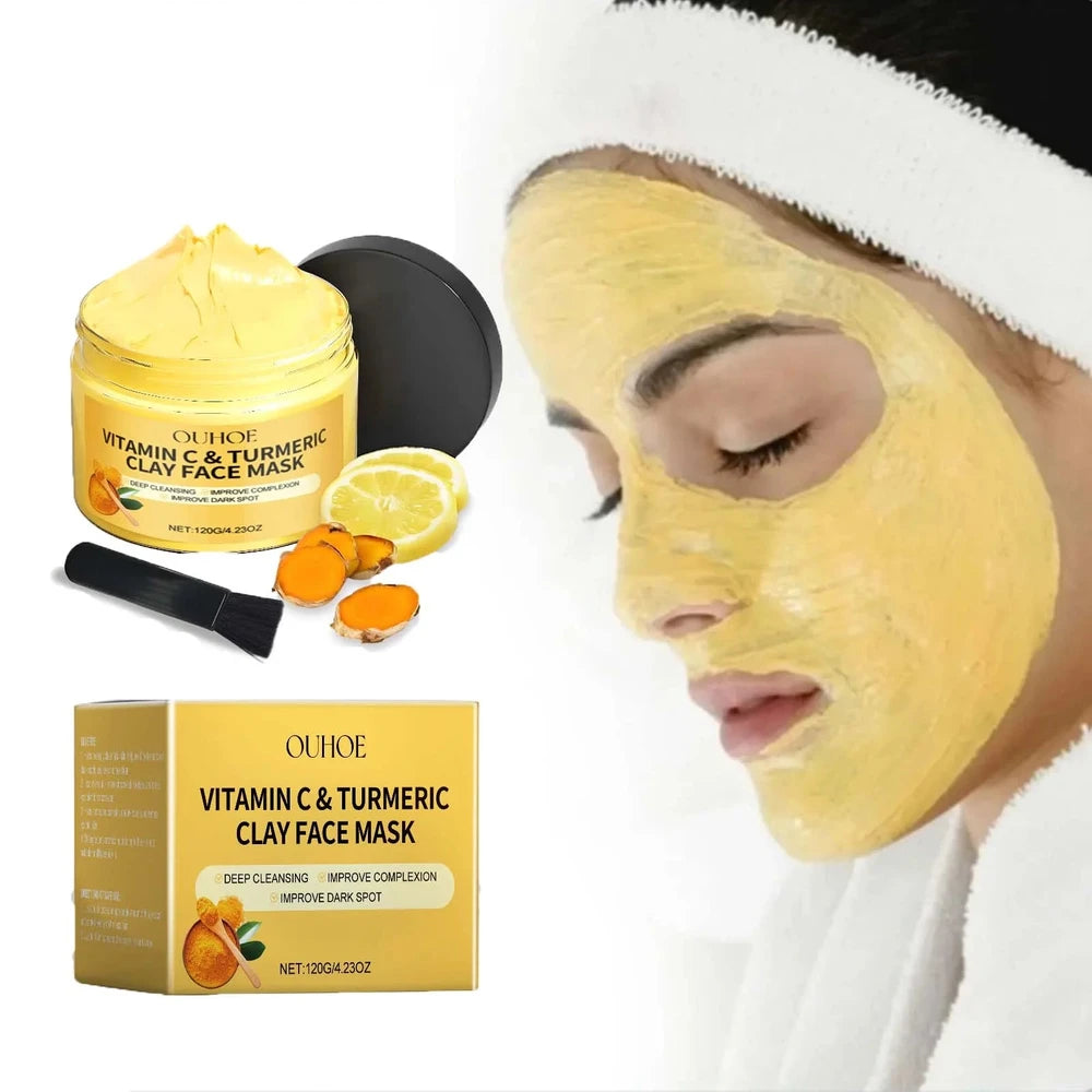 Vitamin C Turmeric Clay Mask