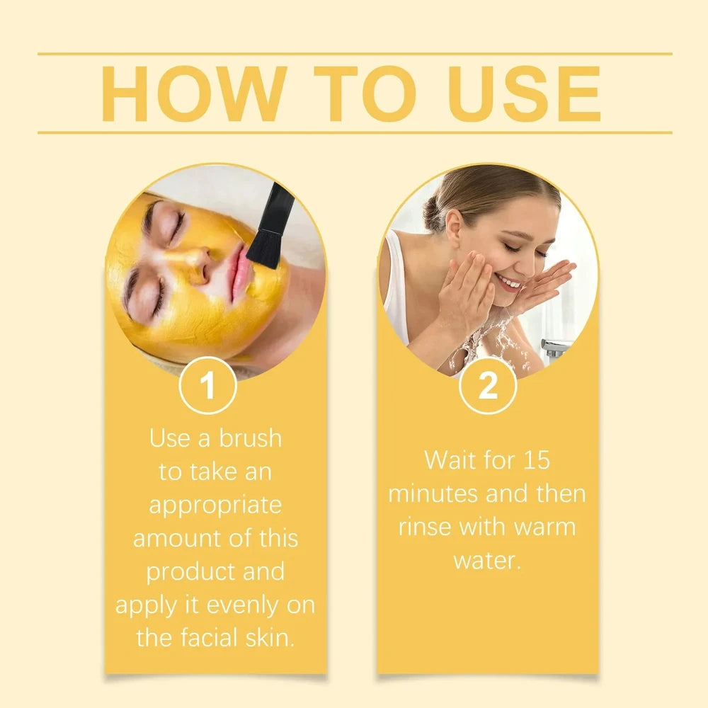Vitamin C Turmeric Clay Mask