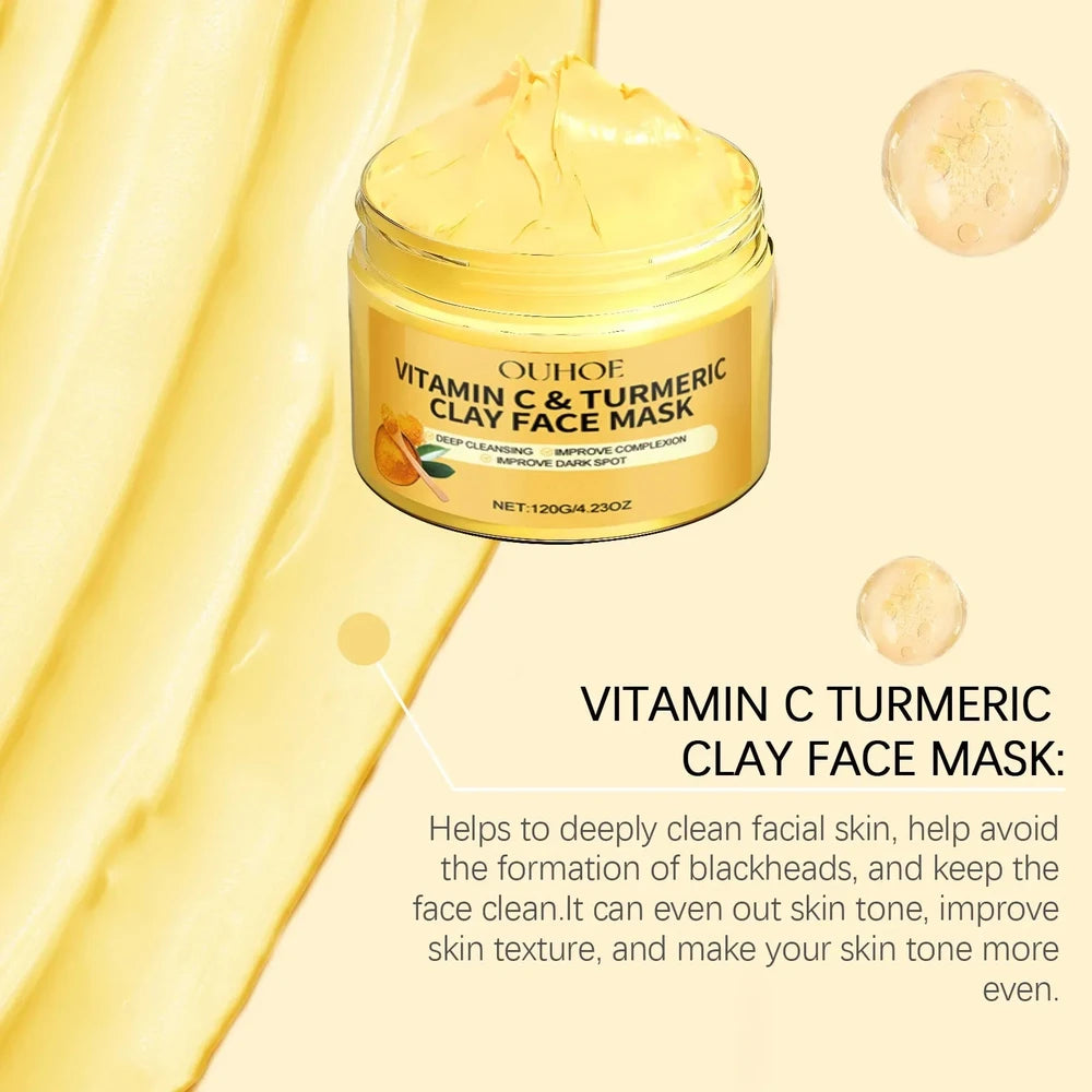 Vitamin C Turmeric Clay Mask