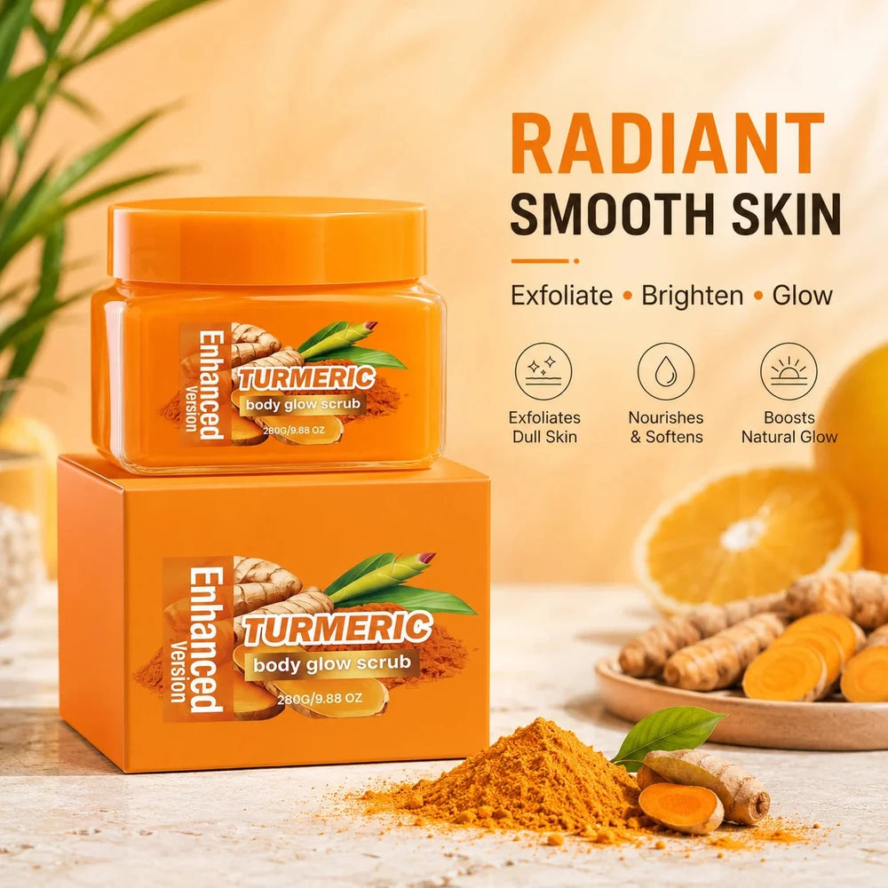 Turmeric Body Scrub for Dark Spots