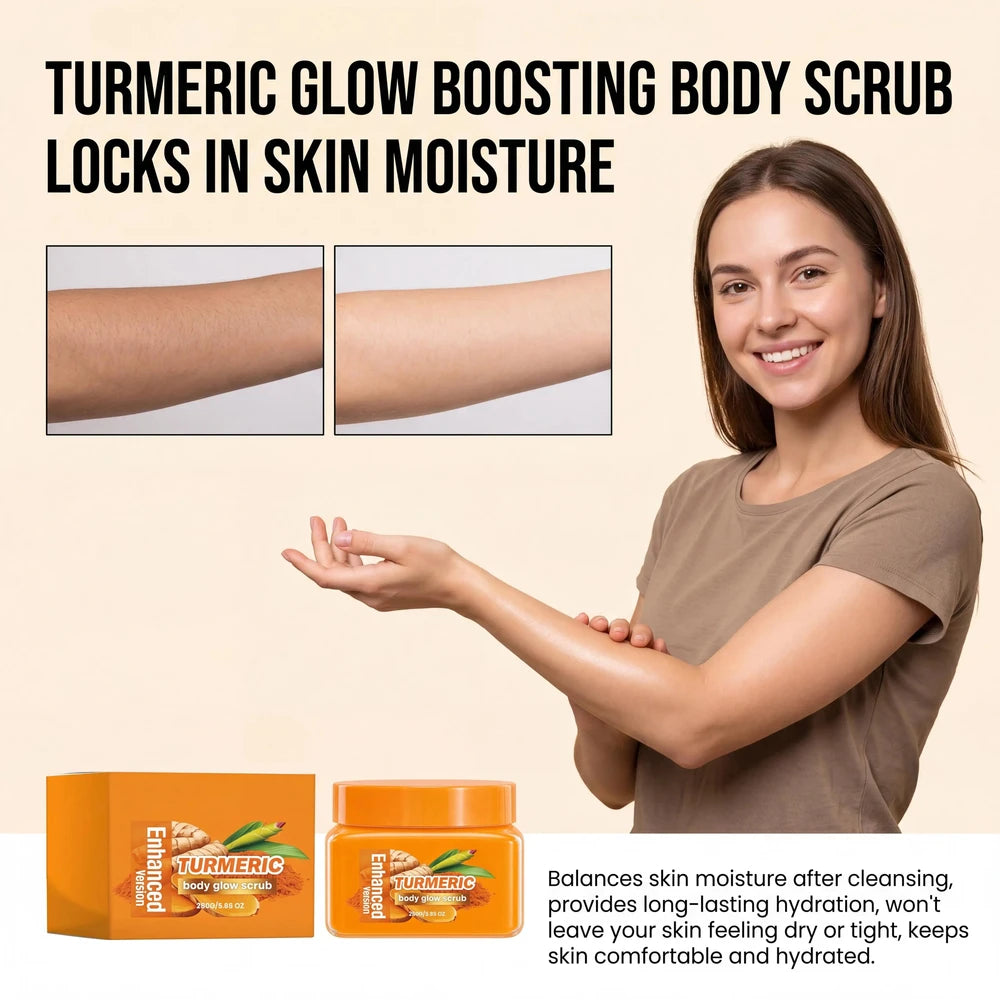 Turmeric Body Scrub for Dark Spots