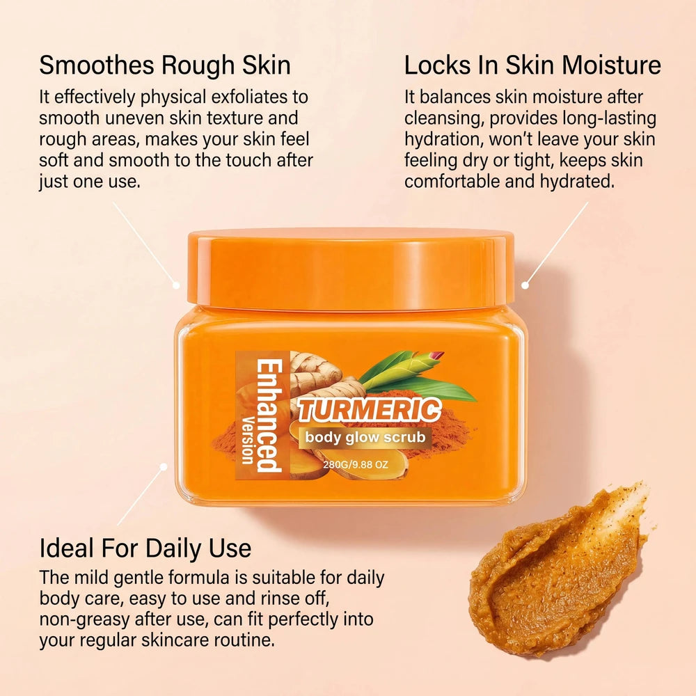 Turmeric Body Scrub for Dark Spots